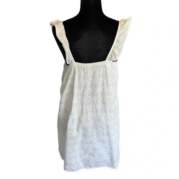 Patterned/Embroidered Mini Dress w Lining - Picture 7 of 13